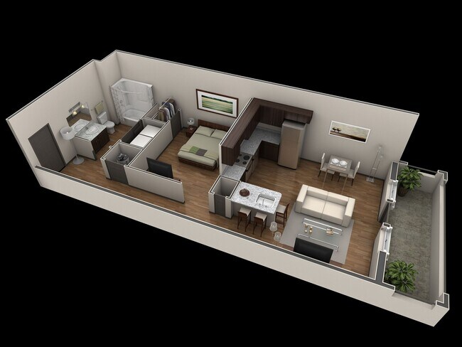 Studio Premier Summit 3048 floor plan